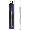 STALEKS PRO by Natury Nails - Spintore per pedicure, curetta a due punte semi-sferica, in acciaio inossidabile, Expert PE-20/2