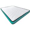 mattfy Materasso Reversibile Vega Ideale Estraibili o Letti a Castello, Memory Foam, Bianco, 150x190