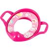 Windyeu Riduttore WC per Bambini Anello Morbido di Water Allenatore con Braccioli Antiscivolo (Rosa)