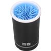 gernie Pulisci Zampe per Cani, Lava Zampe Automatico per Cani di Piccola E Media Taglia, Pulisci Zampe per Animali Domestici Ricaricabile USB Veloce Ed Efficiente, Amico Zampe Fangose