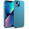 N NEWTOP Custodia Cover Compatibile per iPhone 13 (6.1 Pollici), ORI CASE Guscio TPU Silicone Semi Rigido Colori Microfibra Interna Morbida (Azzurro)