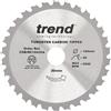 Trend Lama per Sega Circolare Construction, Diametro 184 mm, Foro 30 mm, 30 Denti, Taglio 2 mm, Angolo +15°, Metallo Duro (TCT), Finitura Media, CSB/NC18430A