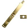 Merriway BH05673 Chiavistello a Perno con Incasso a Filo per Porte, Bianco