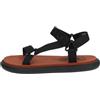 Fly London Olie072fly, Sandali Donna, Mattone Nero Nero, 40 EU