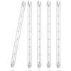 Klarlight Lampadina Alogena R7s 189mm Lampadine Alogena Sottile 1000W Lampadina J189 J Tipo Lineare Doppio End Proiettore Dimmable Halogen Rod, 16000 Lumen Super Bright Floodlight Lampada, 220-240V