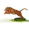 CUT POPUP.COM CUTPOPUP Tigre - Biglietto Auguri Compleanno, Biglietto festa della Mamma, Biglietto Compleanno, Biglietto Pop Up (Tiger) IT