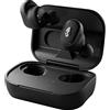 Skullcandy Grind Auricolari Wireless In-Ear con Skull-iQ e Microfono, 40 Ore di Autonomia, Connessione ad Alexa, Compatibili con iPhone, Android e Dispositivi Bluetooth - Nero