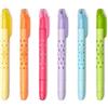 Legami - Set di 6 Evidenziatori Cancellabili, Magic Highlighters, Doppia Punta per Evidenziare e Cancellare, per Tratti Fini e Spessi, in Giallo, Arancione, Rosso, Viola, Azzurro, Verde