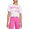 NIKE T-SHIRT CROP NIKE PRO DONNA