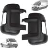 Twowinds - Calotta Specchietto Retrovisore 735424438 Compatibile con Fiat Boxer Jumper Ducato (a partire dal 2006) - Lato Sinistro e Destro - 735424437 - Copertura Braccio Specchio Corto (set di 2)