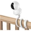 TIUIHU Baby Monitor - Supporto flessibile per fotocamera IP TP-Link Tapo C200/C210/C220/C201/C202/C211/C212/C22/C230, colore: Bianco
