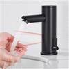Auralum mescolatore automatico senza contatto con sensore intelligente a infrarossi, rubinetto del lavabo del bagno per acqua calda e fredda - igienico, a risparmio idrico e durevole