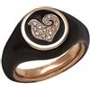 Chantecler Anello Paillettes Sygillum Nero