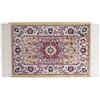 SaRani Tappeto Classico Orientale Frange Oro Arredamento Blu Bordeaux Verde (40x60 cm, Oro)
