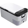 ArinkO Frigo portatile per auto, mini congelatore e frigorifero, con compressore, pannello di controllo intelligente, per auto, camper, camion, furgone, barca (colore: bianco, dimensioni: 18 l) (bianco