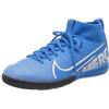 Nike Jr. Mercurial Superfly 7 Academy IC, Scarpe da Calcio Unisex-Bambini, Multicolore (Blue Hero/White/Obsidian 414), 33.5 EU
