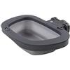 Dexas Popware for Pets PW275432429 - Ciotola pieghevole, colore: grigio chiaro, rettangolare