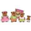 Li'L Woodzeez - Famiglia di orsi Healthnuggle - Figurine di animali - Orso giocattolo - Figurine da collezione - Famiglia di orsi - 3 anni +