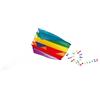 Günther Flugspiele Paul Günther 1173 - Aquilone monofilo Mini Parafoil con Motivo Arcobaleno, in Robusto Poliestere, per Bambini dai 6 Anni in su, con Maniglia di avvolgimento, Corda e Coda, Dimensioni Circa 60 x 51 cm