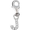 Depesche 11785-019 Charms Express Yourself - Ciondolo per collane e bracciali, Lettera J, Placcato Argento, Come Piccolo Regalo