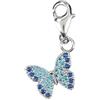 Depesche 11785-104 Charms Express Yourself - Ciondolo per collane e bracciali, Impronte, Placcato Argento, Come Piccolo Regalo