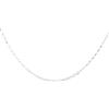 Depesche 11783-001 Collana a Maglie Piccole, Argentata, Lunghezza variabile (42 cm + 5 cm), Ideale Come Piccolo Regalo