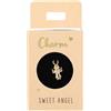 Depesche-Lettere 11834-036 Charm Angelo, Ciondolo Placcato Oro per collane, bracciali e Orecchini, Ideale Come Piccolo Regalo, Multicolore, Normal