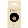 Depesche-Lettere 11834-037 Charm Emoji, Ciondolo Placcato Oro per collane, bracciali e Orecchini, Ideale Come Piccolo Regalo, Multicolore, Normal