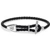 Thomas Sabo Bracciale di Corda da Uomo Argento 925