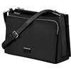Samsonite Be-Her - Borsa a tracolla M con 3 scomparti, 28,5 cm, 7 l, colore: Nero, Nero (Black), Borse Messenger