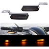 JMTBNO LED Frecce Moto Indicatori di Direzione per Moto Manubrio Ambra Luminoso Mini Indicatori di Direzione Sequenziale Lampeggiante Luci per Cafe Racer Scooter Cruiser Quad Street Bike