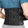 FREETOO Fascia Lombare Posturale, Regolazione della Fascia Schiena per Uomini e Donne, Posturale Cintura Lombare Utilizzare per Sport