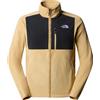 The North Face - Pile con zip - M Homesafe Full Zip Fleece Khaki Stone/TNF Black per Uomo - Taglia XL - Beige