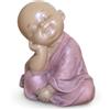 Zen Light Bouddha Statuetta Baby Buddha SB5, Resina, Bambino Riflessione, 7 cm