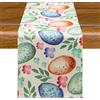 Aitsite Aitsit - Runner da tavola natalizio, 40 x 180 cm, lavabile, per l'inverno, la cucina, la famiglia, la cena, le vacanze, le feste