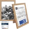 CABBEL confezione doppia (set di 2) cornice per foto 18x24 cm, Rovere, robusta cornice in legno MDF, plexiglass