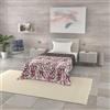 Italian Bed Linen Trapuntino Estivo Linea BASIC Made in Italy Copriletto Stampato in Morbida Microfibra - Trapunta Primavera Estate Mezza Stagione - Crazy, Singolo 160x240cm