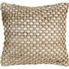 Boho Living Jada - Coperta decorativa con federa per cuscino e inserto, design intrecciato di alta qualità, decorazione per soggiorno, 1 pezzo (confezione da 1), bianco