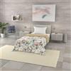 Italian Bed Linen Trapuntino Estivo Linea BASIC Made in Italy Copriletto Stampato in Morbida Microfibra - Trapunta Primavera Estate Mezza Stagione - Denny, Singolo 160x240cm