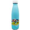 NERTHUS Bottiglia Termica Villaggio dei Puffi - 500 ml, Doppia Parete in Acciaio Inossidabile.
