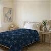 Italian Bed Linen Trapuntino Estivo Linea BASIC Made in Italy Copriletto Stampato in Morbida Microfibra - Trapunta Primavera Estate Mezza Stagione - Fireworks, Singolo 160x240cm