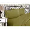 Elegant Comfort Federe in cotone egiziano a 1500 fili, resistenti alle pieghe e allo sbiadimento, ultra morbide e lussuose, 2 pezzi, dimensioni standard, verde