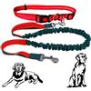 Senvenelec 1 guinzaglio allungabile per cani, 5 m, 10 m, rosso, silicone, fibbia