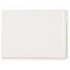 PARAMAISON Tovaglia 4 Posti Mono, Bianco Tinta Unita, Tovaglia Tavola da Pranzo, Cucina, Giardino, Pic Nic, Quadrata 140x140 cm