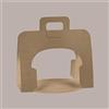 Lucgel Scatola Astuccio in Carta Marrone Strip porta Colomba Pasquale da 1 Kg 325x190H210mm - 20 pezzi -