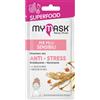 My Mask Superfood - Anti Stress Maschera Viso per Pelli Sensibili, 1 maschera