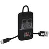 Star Wars Tribe Star Wars Cavo Micro USB (22 cm) per Trasmissione Dati e Ricarica per Android, Samsung, HTC, Nokia, Sony e Altri - Darth Vader, CMR30701