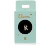 Depesche 11834-011 Charm Lettera K, Pendente Placcato Oro per collane, bracciali e Orecchini, Ideale Come Piccolo Regalo, Multicolore, Normal