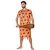 ATOSA 53877 Costume Uomo Caveman Uomo M-L Arancione-Carnevale Uomo