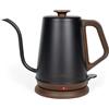 Livoo - Bollitore a collo di cigno - DOD206-1.2L, 1000W, acciaio inossidabile, versamento preciso